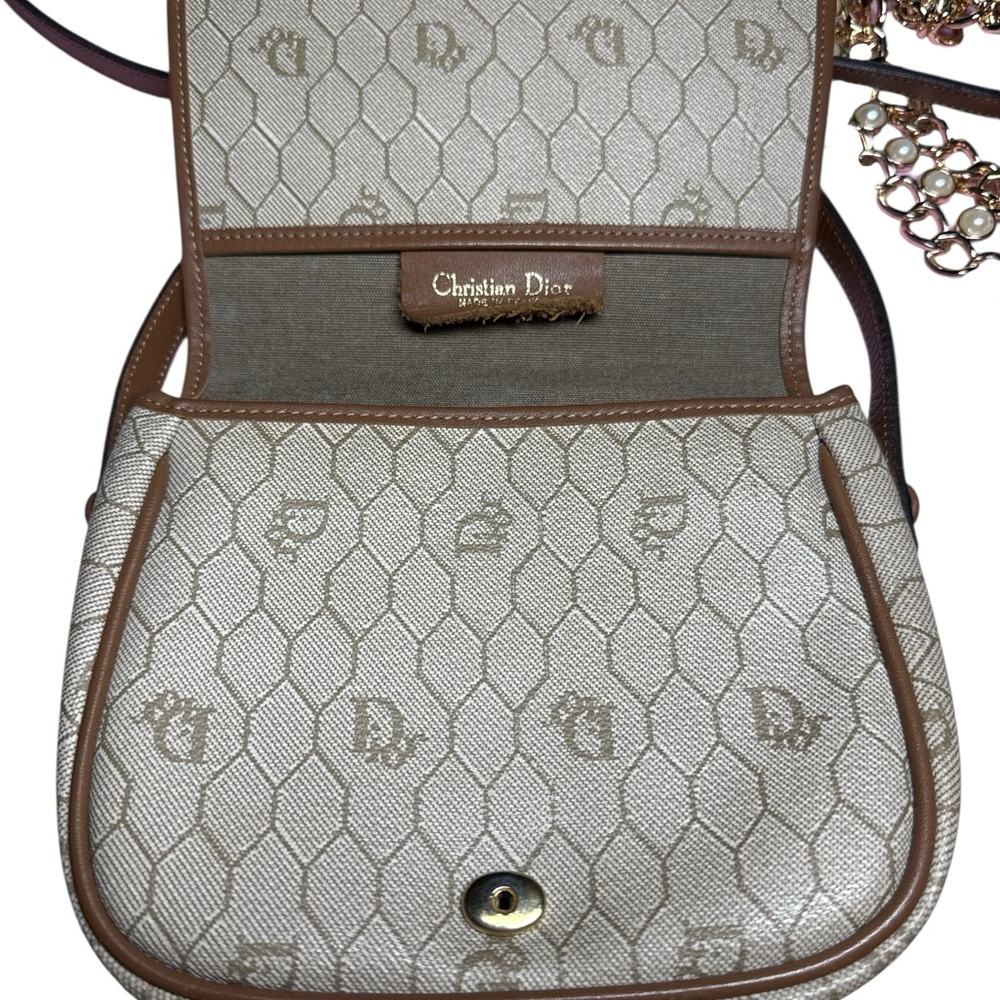 Christian Dior Honeycomb Shoulder/Crossbody Bag-with COA - Picture 2 of 8